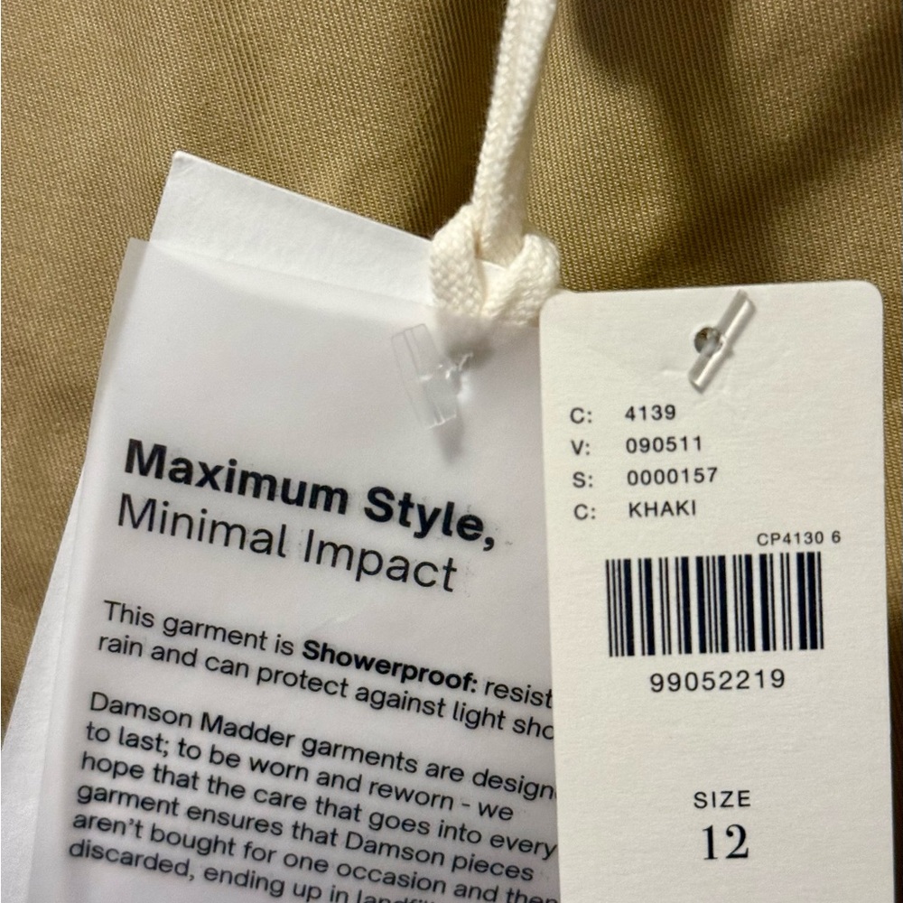 NWT Ella Trench Coat - Damson Madder - Picture 11 of 12